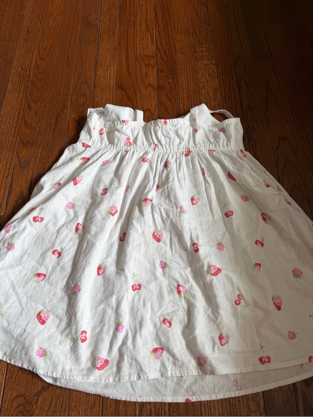BP White Brilliant Tossed Berries Dress, NWT - Picture 8 of 16